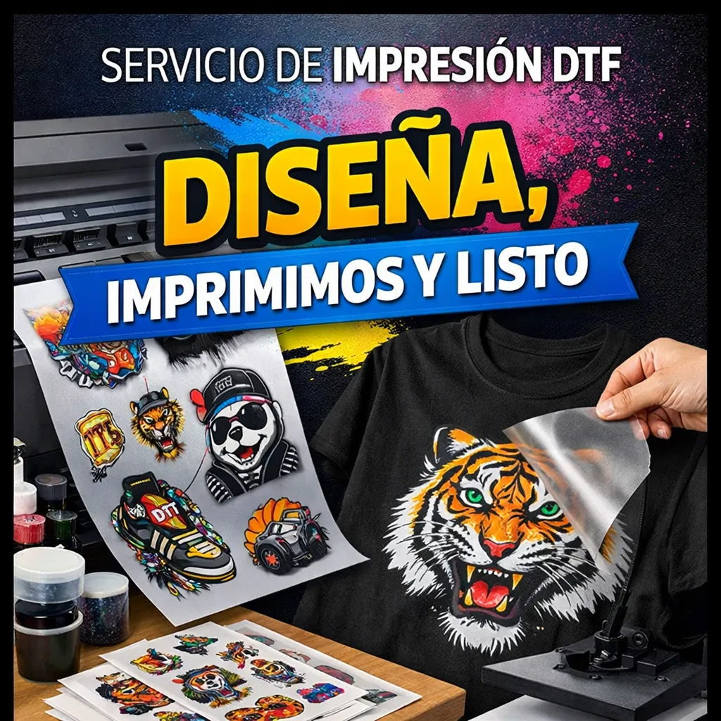 IMPRESION DTF (SÍ, Sí, SÍ)