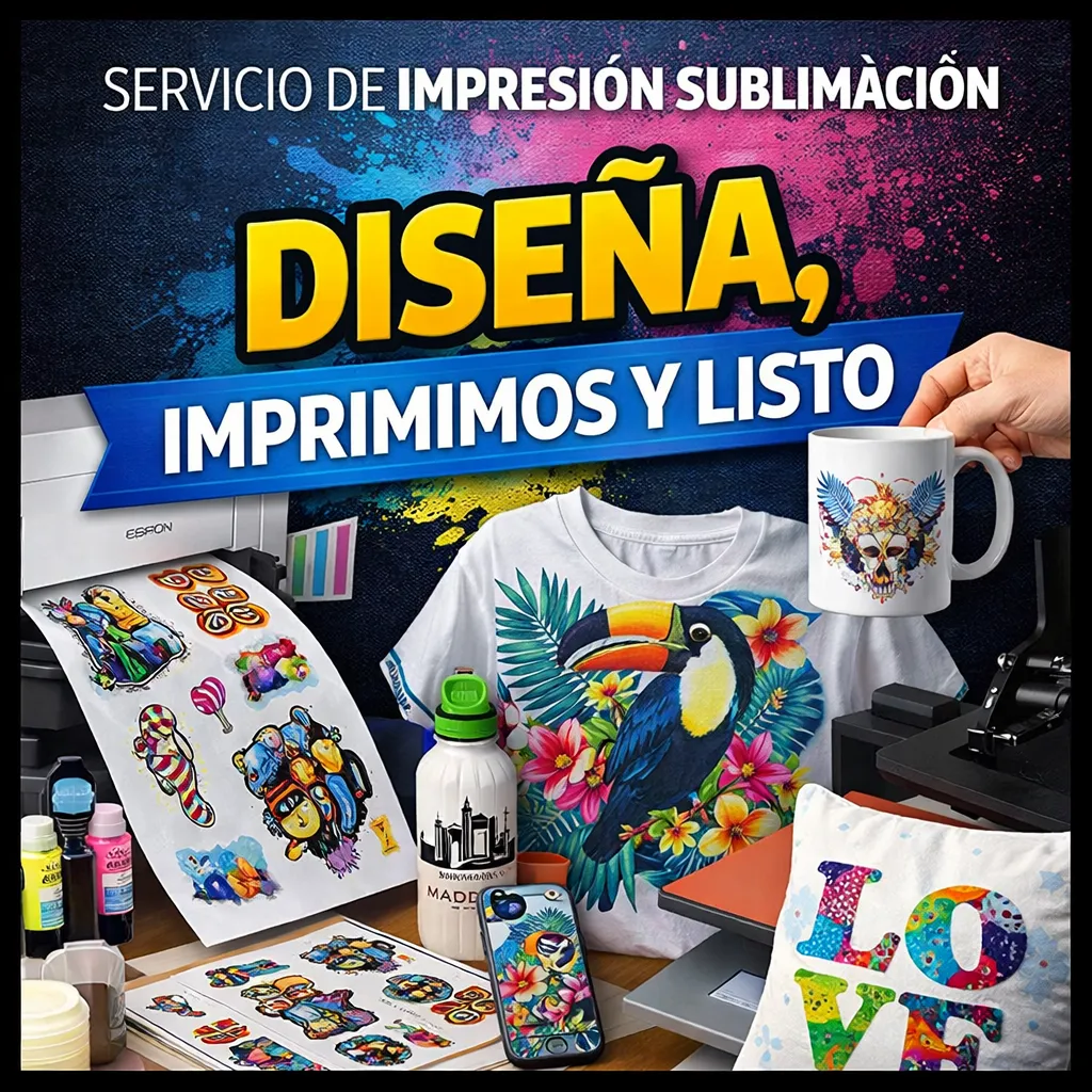 IMPRESION SUBLIMACIÓN (SÍ, SÍ)