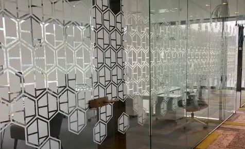 VINILO ADHESIVO DE CORTE EFECTO ACIDO POLIMERICO 61CM