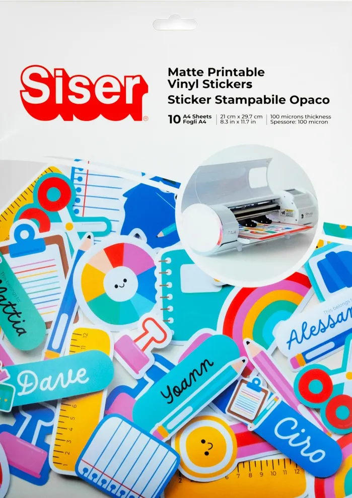 STICKERS IMPRIMIBLES MATTE | TMS SL